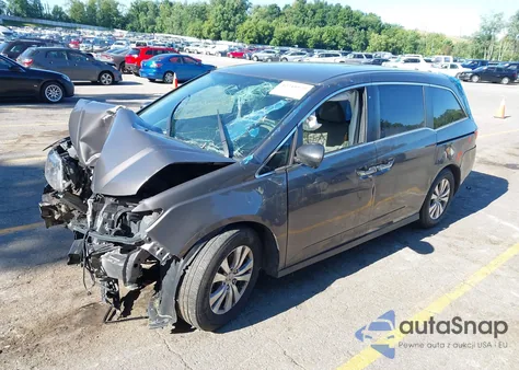 2014 Honda Odyssey Ex from USA, damaged, VIN 5FNRL5H41EB059523